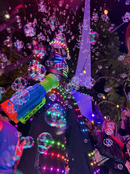 The Mega Mechs - 12 Feet Dancing LED Robots