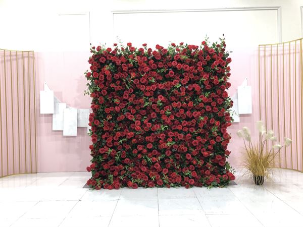 The Luxe Zone Flower Wall Rental