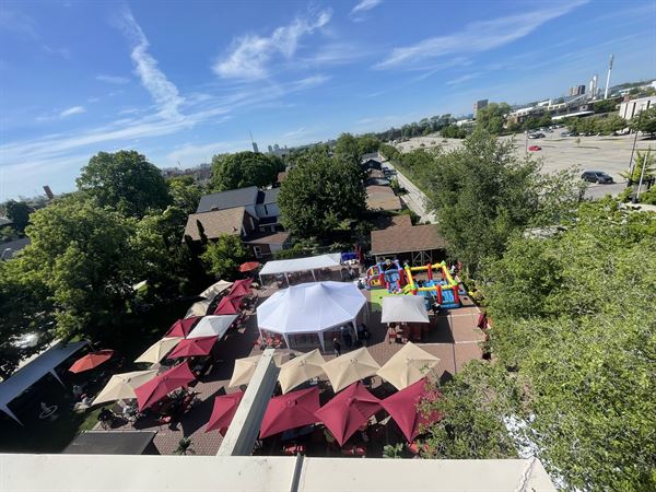 Bell Telephone Historical Garden Courtyard