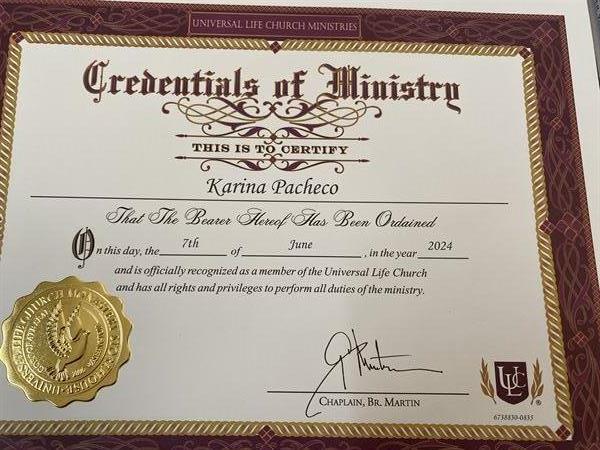 Karina’s Notary & Wedding Officiant