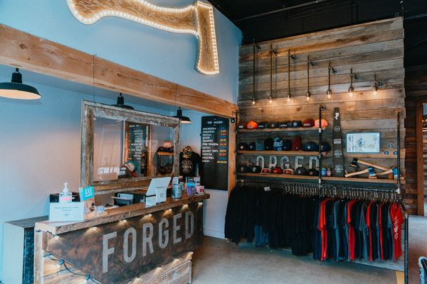 Forged Axe Throwing (Whistler)