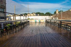 Rooftop Patio with Mezzannie