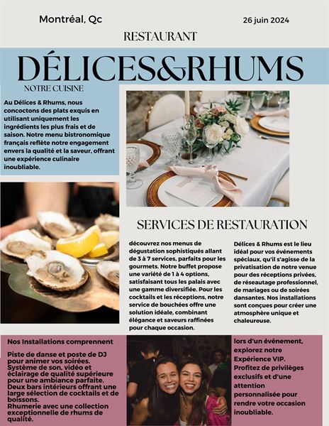 Délices & Rhums