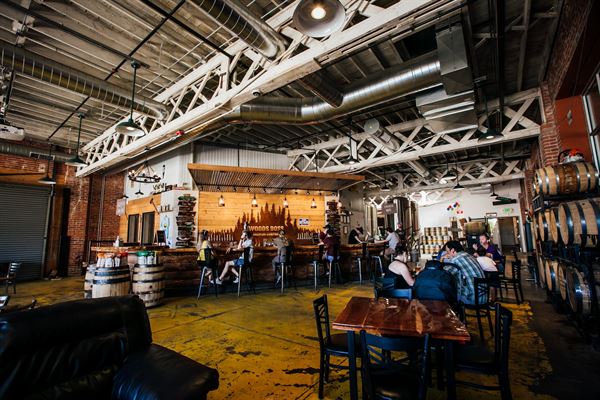 Taproom at Woods Boss Brewing