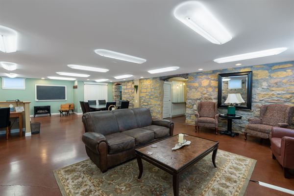 Faculty Lounge at The School House B&B