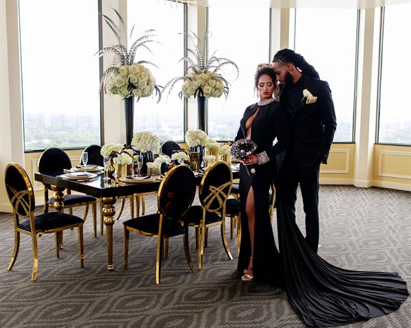 Opulent soiree studio designs