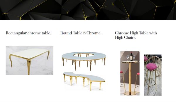 Party Rental & Catering / Royal Celebration Jr