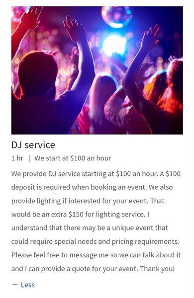 LA's DJ Services LLC