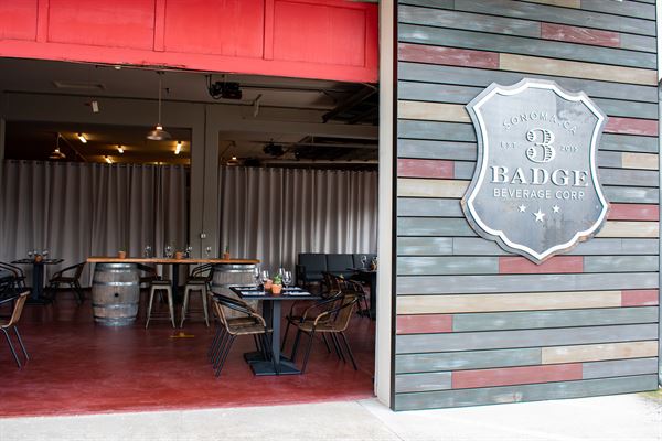 Gehricke Tasting Room at 3 Badge Beverage Corp. Historic Firehouse
