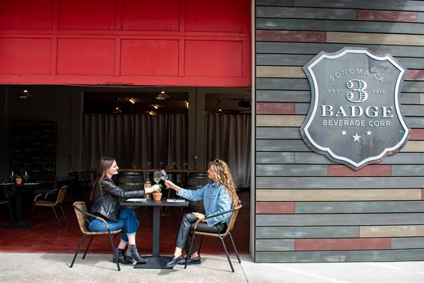 Gehricke Tasting Room at 3 Badge Beverage Corp. Historic Firehouse