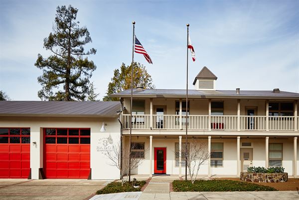 Gehricke Tasting Room at 3 Badge Beverage Corp. Historic Firehouse