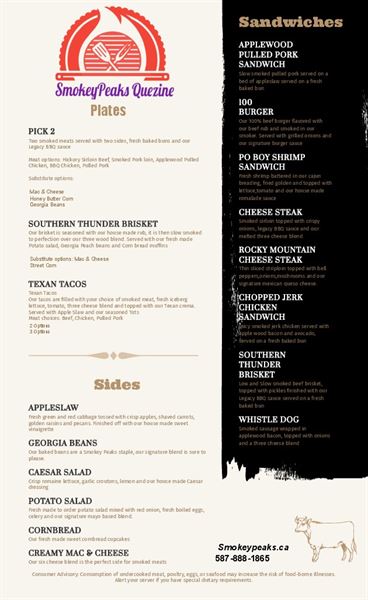 Smokey Peaks Quezine