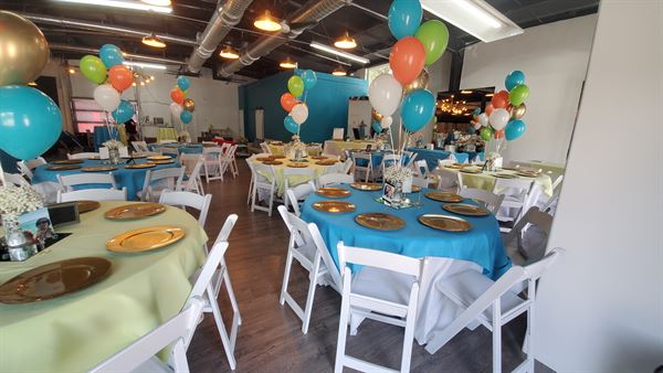 Spinning Canvas Event Venue