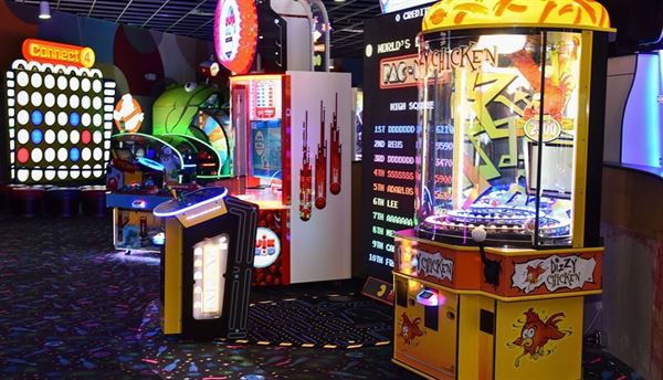 Pin Strikes Entertainment Center