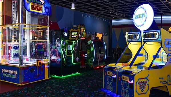 Pin Strikes Entertainment Center