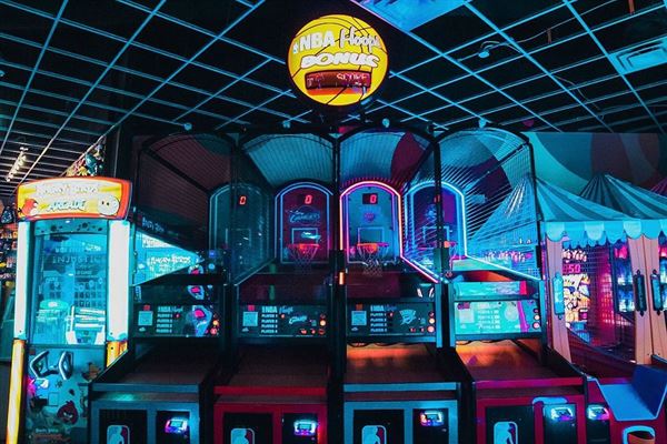 Pin Strikes Entertainment Center