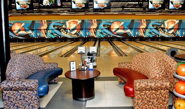 Pin Strikes Entertainment Center