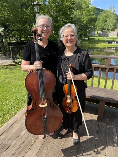 Virginia Cox, Violinist. Diva Duo Violin and Cello