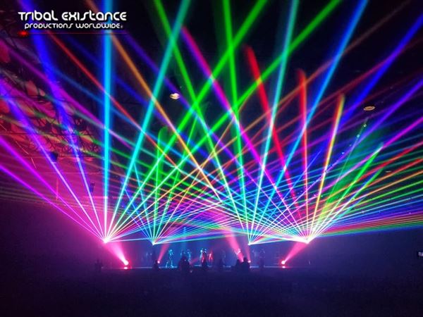 Las Vegas, Nevada Laser Light Show Company By Tribal Existance Productions Worldwide