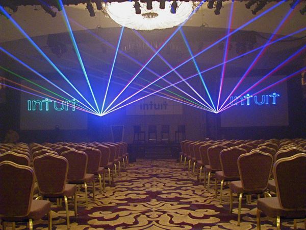 Napa Valley,  California Wedding Laser Light Show Company