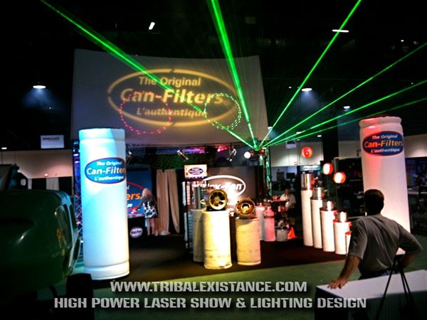 San Francisco, California Laser Light Show Company By Tribal Existance Productions Worldwide
