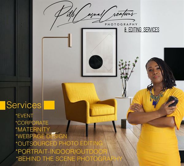 Pitts Casual Creations Photography,LLC &Editing Services