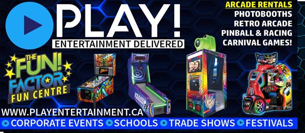 Play! Entertainment - Photobooth & Arcade Game Rentals
