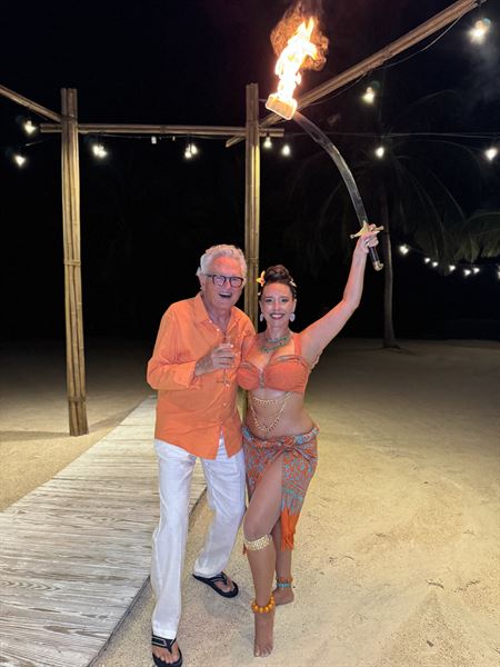 Islamorada Barefoot Fire Dance