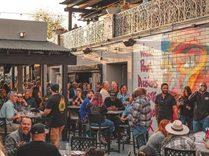 Patio, Bar, Kitchen Rooftop Lounge