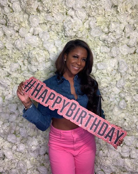 The Phototique Photo Booth and Flower Wall Rental