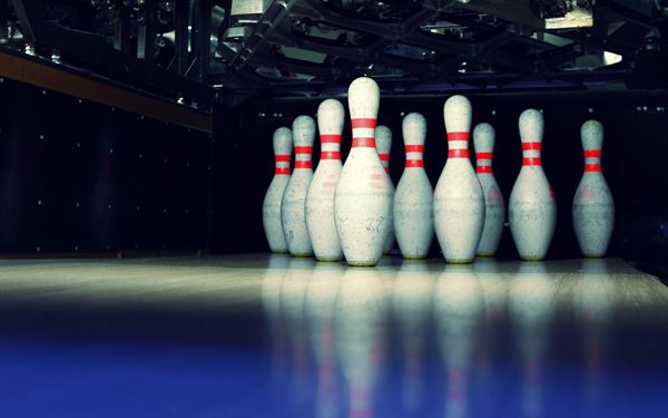 Pin Strikes Entertainment Center