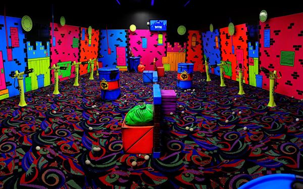 Pin Strikes Entertainment Center