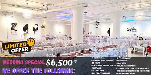 Vanilla Skies Event Spaces | Ground Fl. | Dock