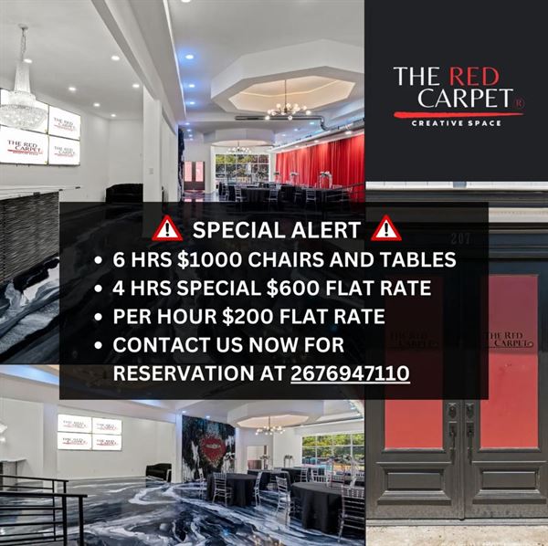 The Red Carpet Creative Space