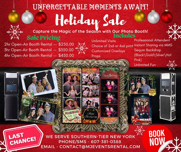 MJ's Events and photo booth rental