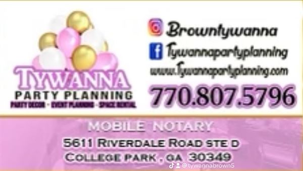 tywanna party planning