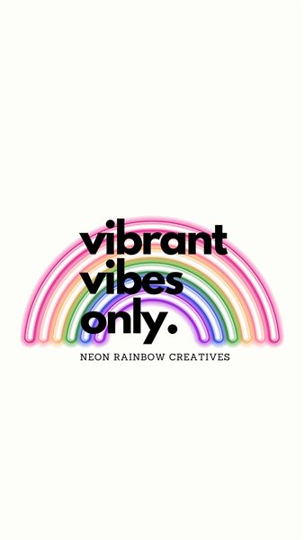 Neon Rainbow Creatives