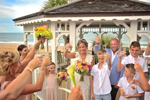 Signature Oceanfront Gazebo or Beautiful Traffic Free Beach