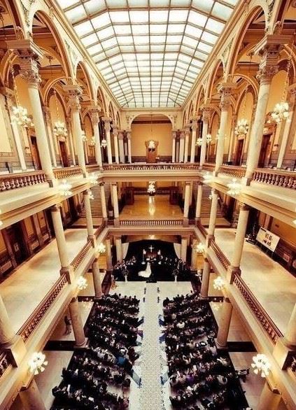 Indiana Statehouse Atriums