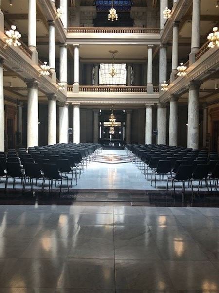 Indiana Statehouse Atriums