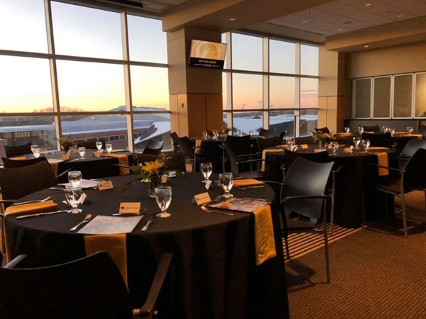 Kinnick Stadium Press Box