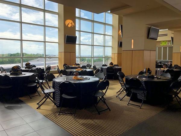 Kinnick Stadium Press Box