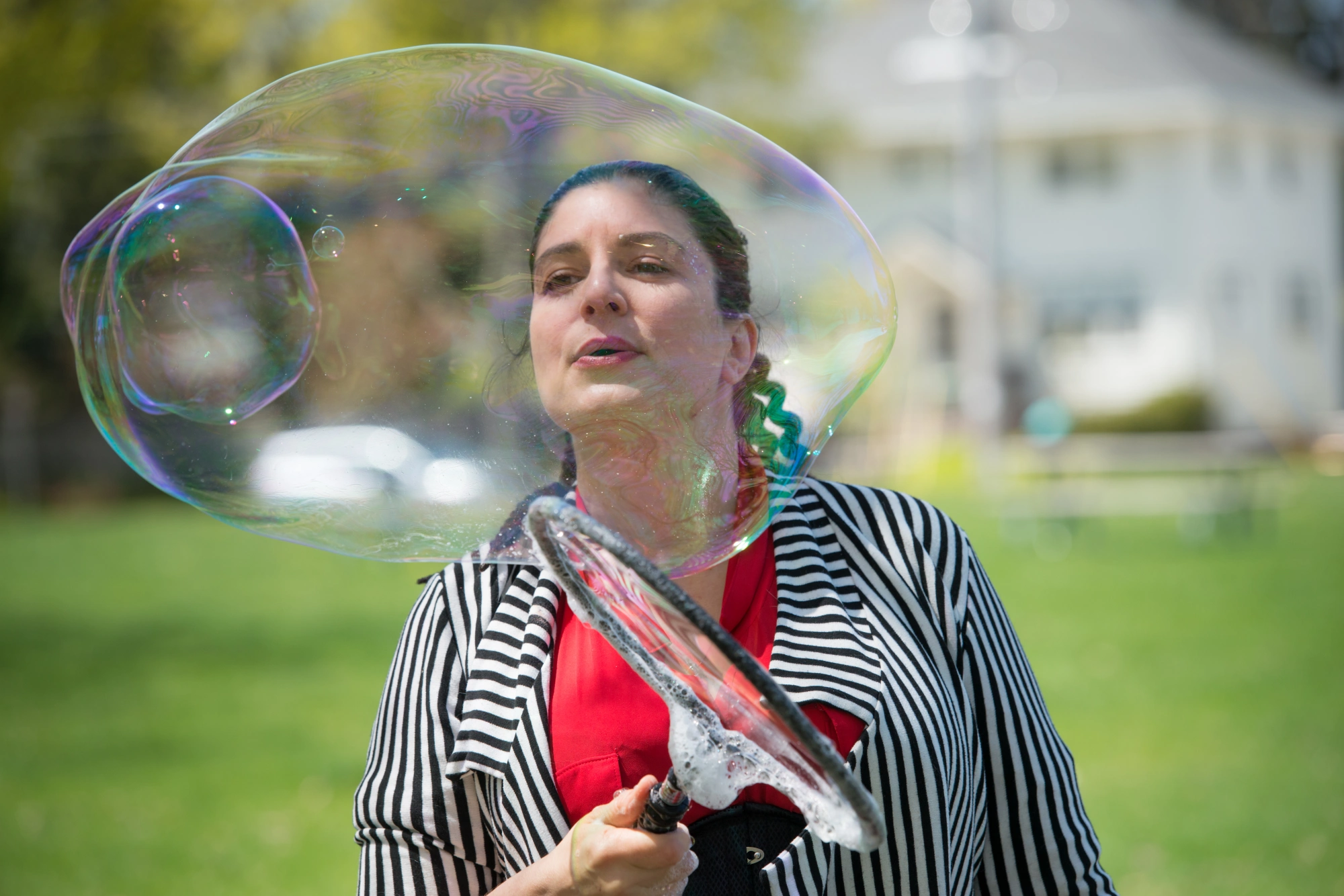 Milwaukee Bubble Lady