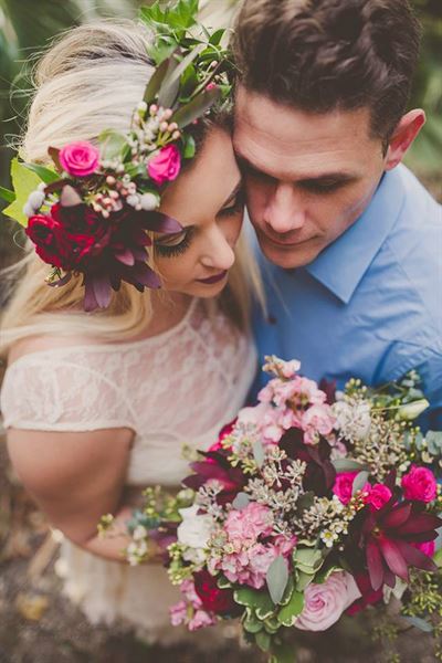 Jade Violet Wedding Floral