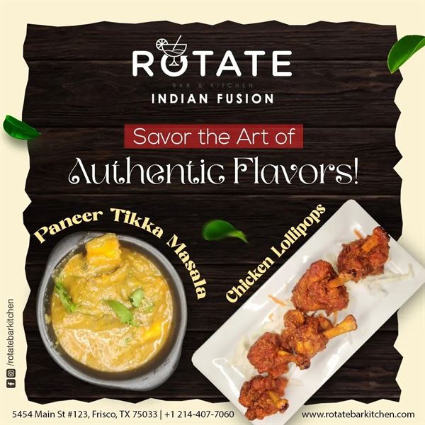 Rotate bar and kitchen