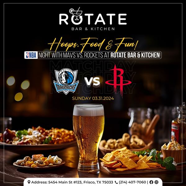 Rotate bar and kitchen