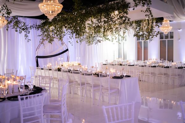 Chandelier Event Venue