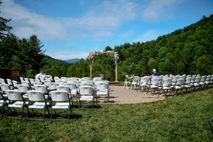 Villa Lawn and Upper Patio