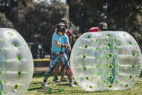 Premier Nerf Gun Party, Bubble Soccer, and Archery Tag | AirballingSD