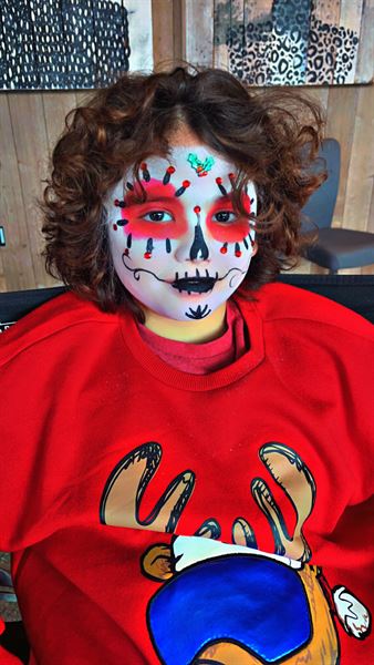 Face painting by Chayo